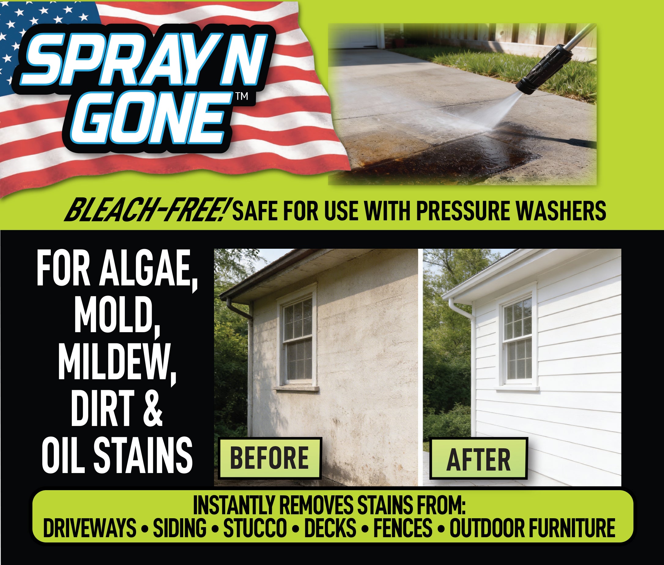 1 Minute Power Wash Cleaner