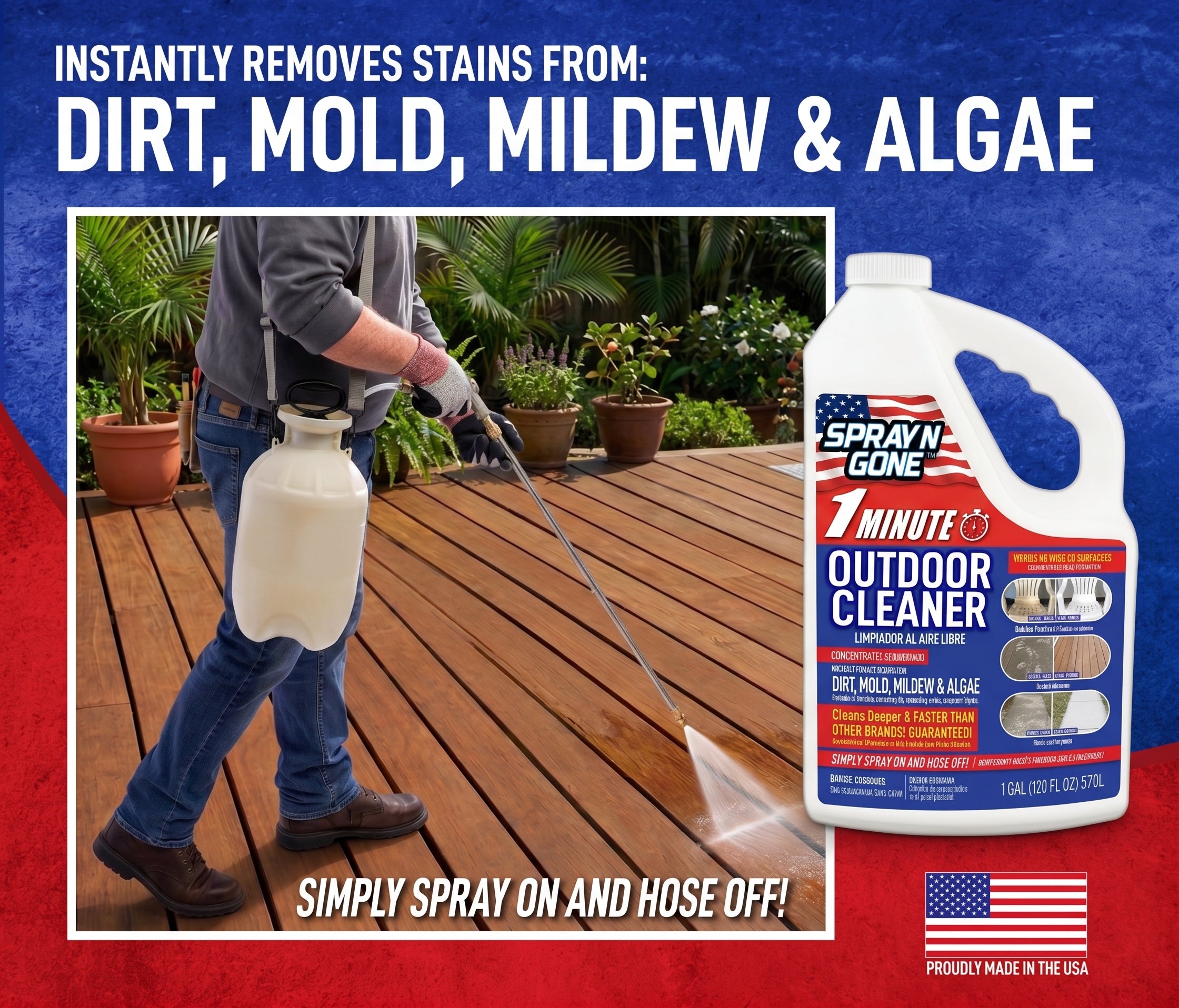 1 Minute Outdoor Cleaner Concentrate